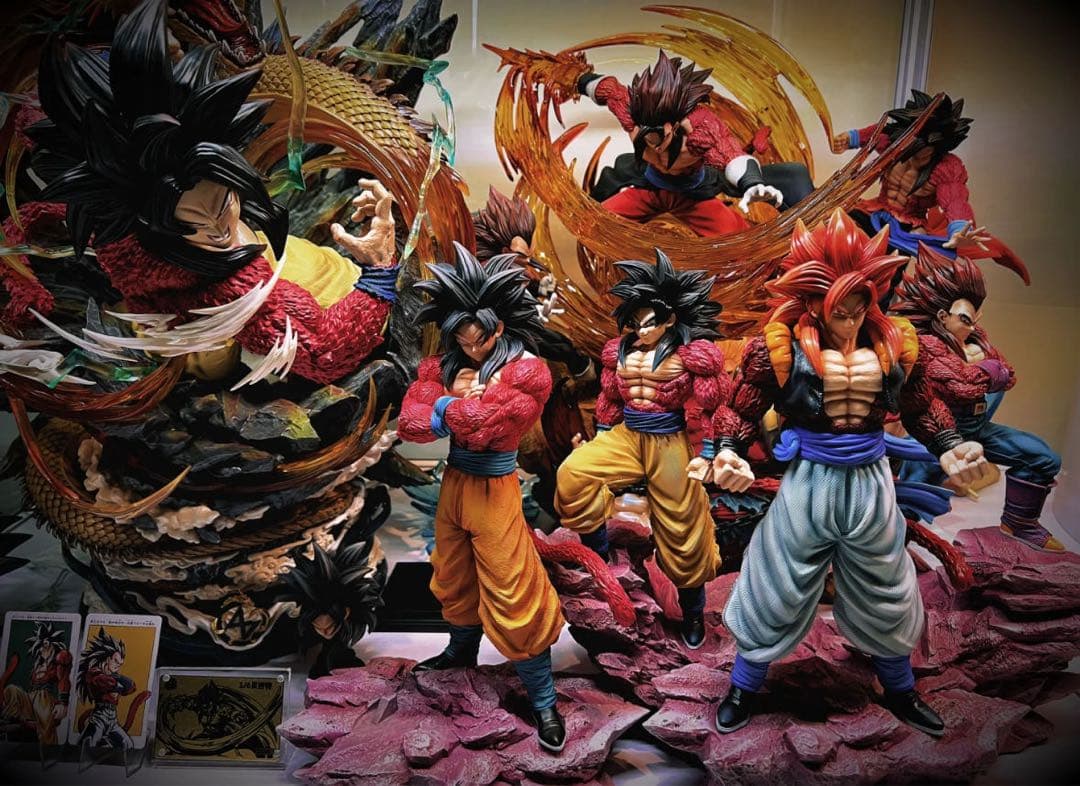 ドラゴンボール 孫悟空 ガレキ ガレージキット スタチューX①⑤③