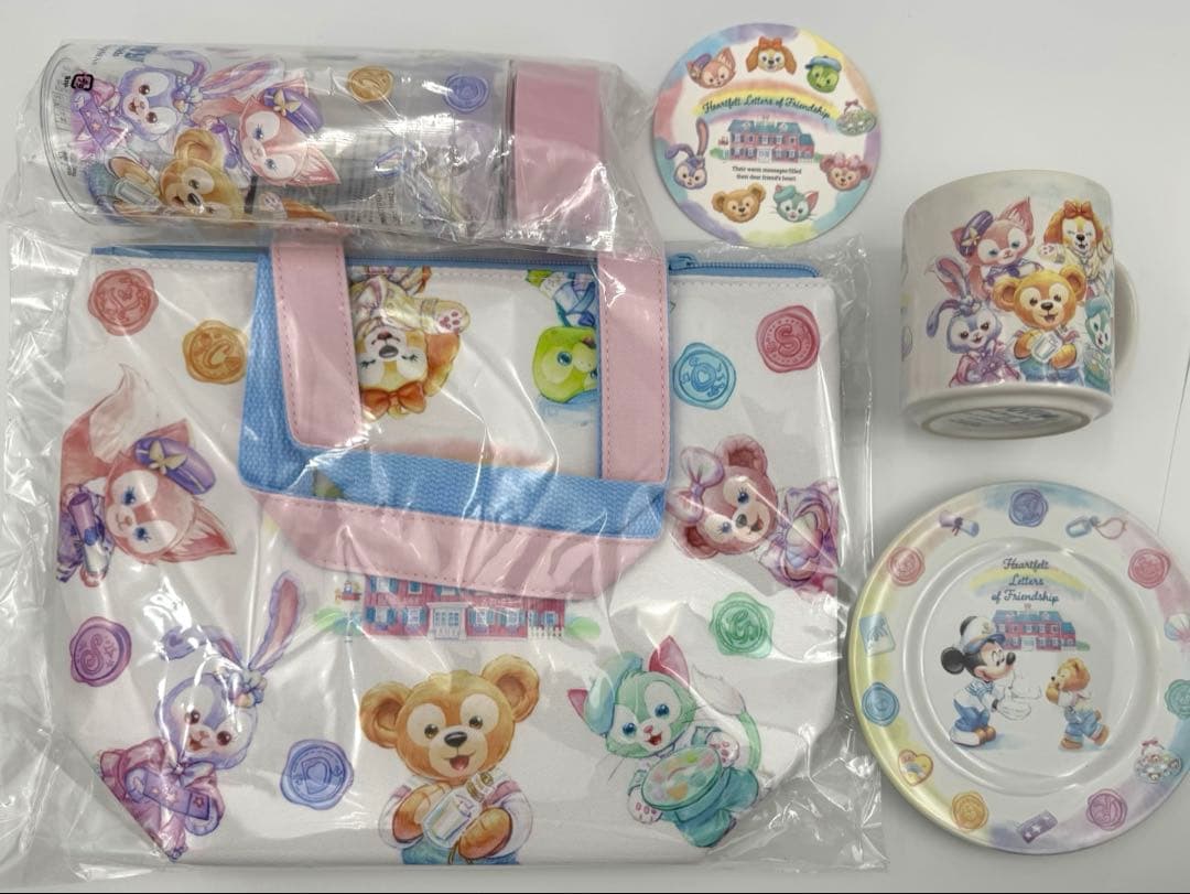 ダッフィー ハートフェルトレターズオブフレンドシップ　　スーベニアセット