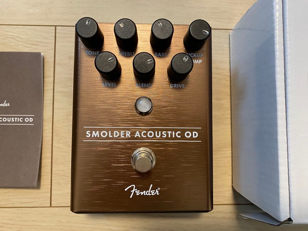 ギター Fender Smolder Acoustic OD