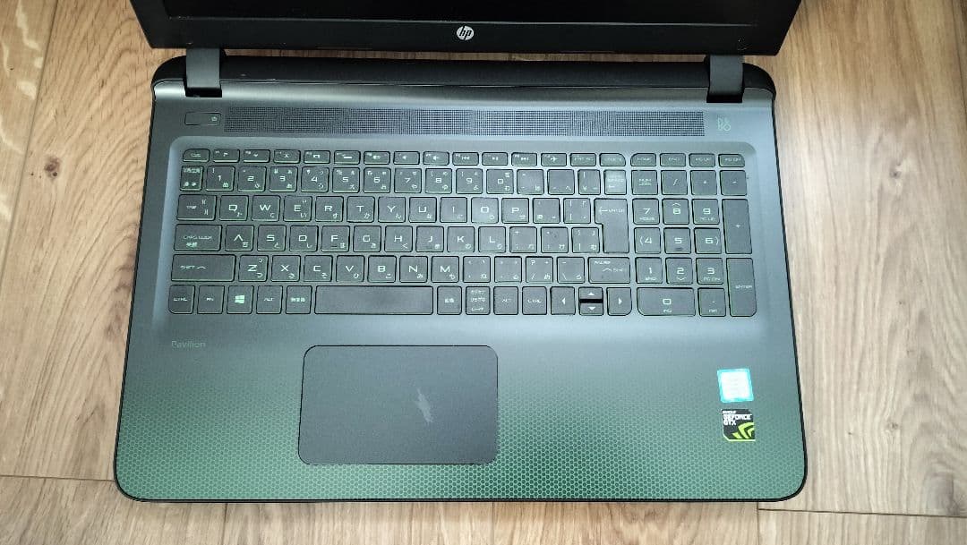 匿名配送★HP pavilion ゲーミング 15-ak022TX