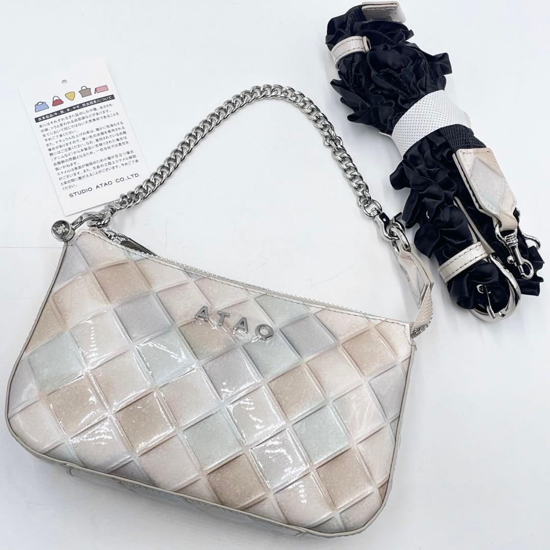 未使用品● アタオ アメリ ブロックパーティ ショルダーバッグ クリスマス限定品