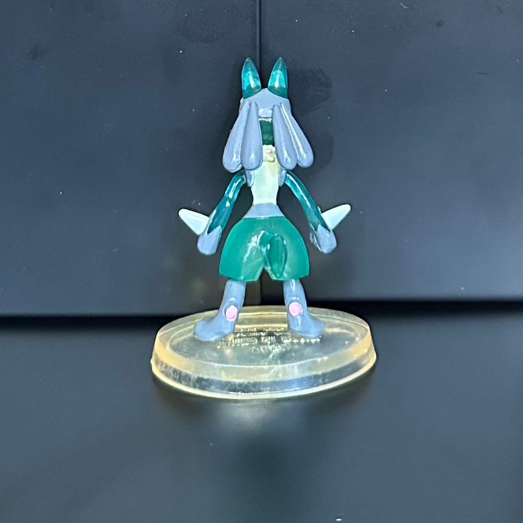 Pokémonモンコレ劇場版クリアver.『ルカリオ／ウソハチ』初期　TOMY製