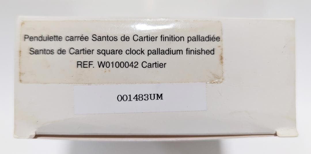 Cartier サントス ドラベルクロック 新品 動作確認済