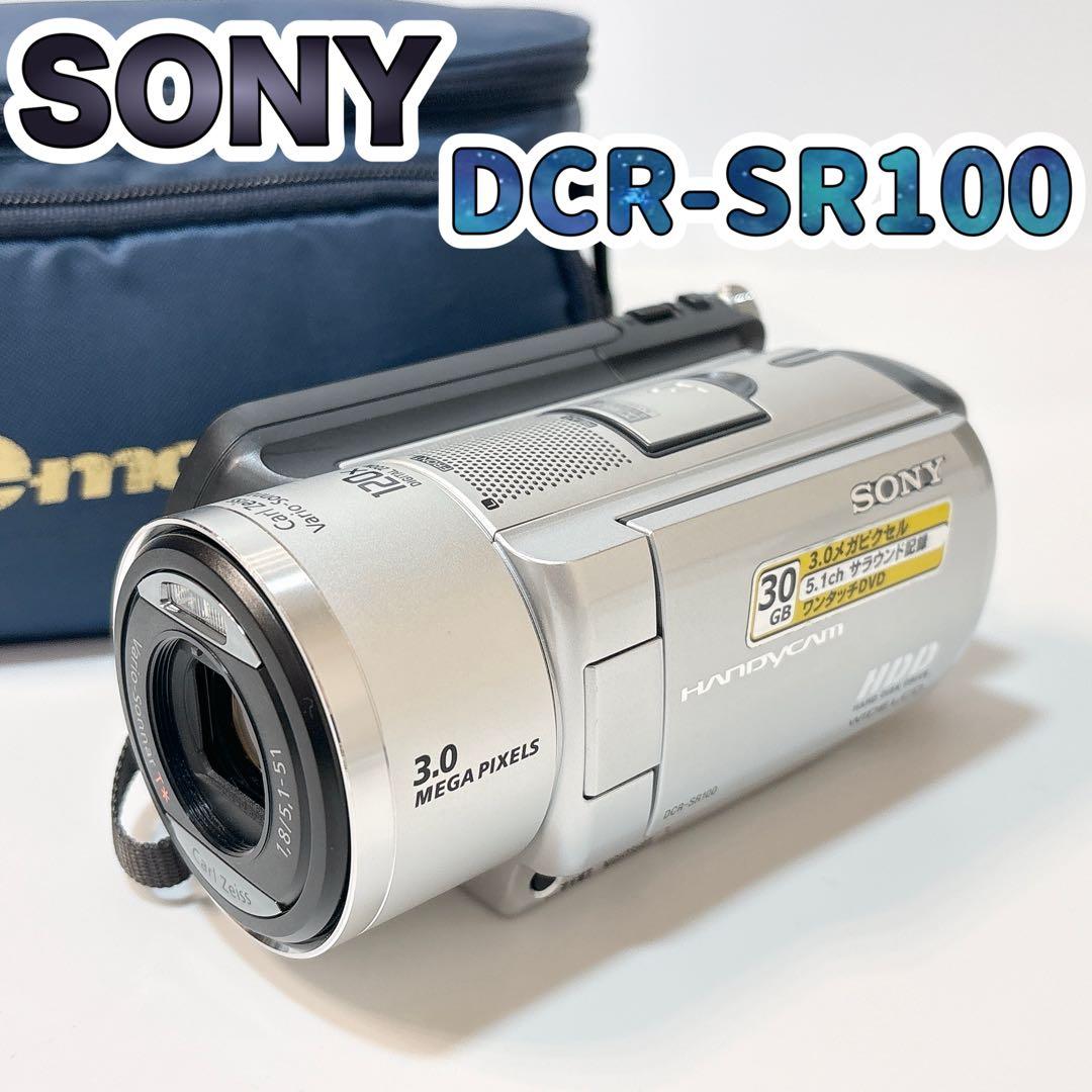✨美品✨ ソニー HDD30GB搭載 デジタルビデオカメラ DCR-SR100