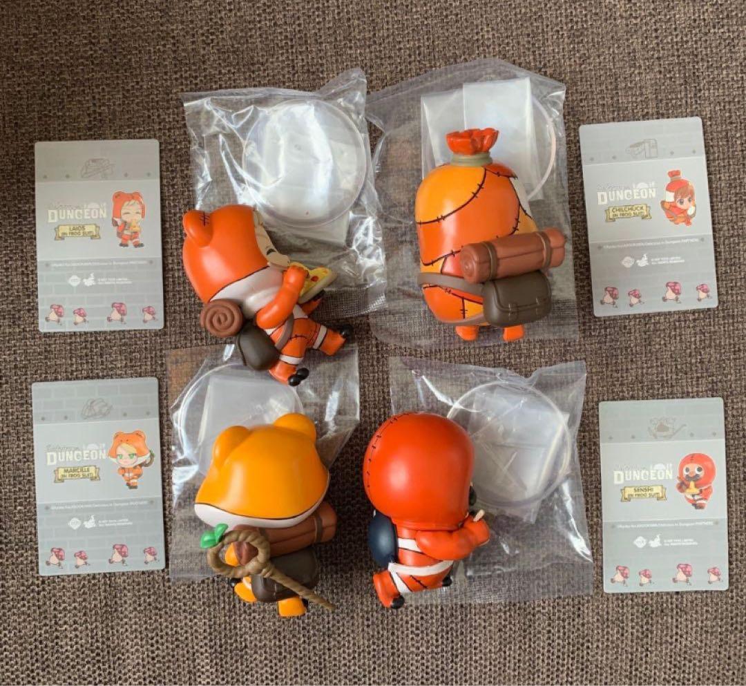 ホットトイズ COSBI ダンジョン飯 SDコスフィギュア　カエルスーツ　4点