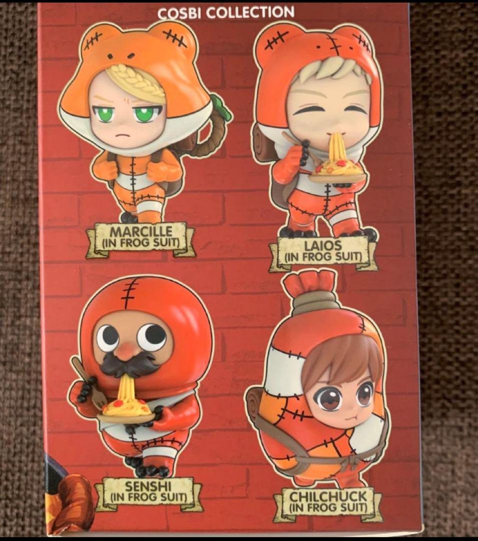 ホットトイズ COSBI ダンジョン飯 SDコスフィギュア　カエルスーツ　4点