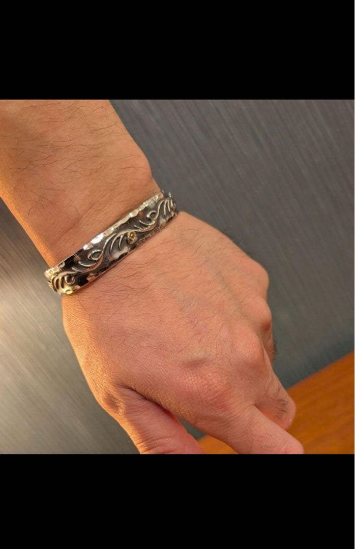 アリゾナフリーダム ARIZONA FREEDOM 廃盤品 k18唐草バングル