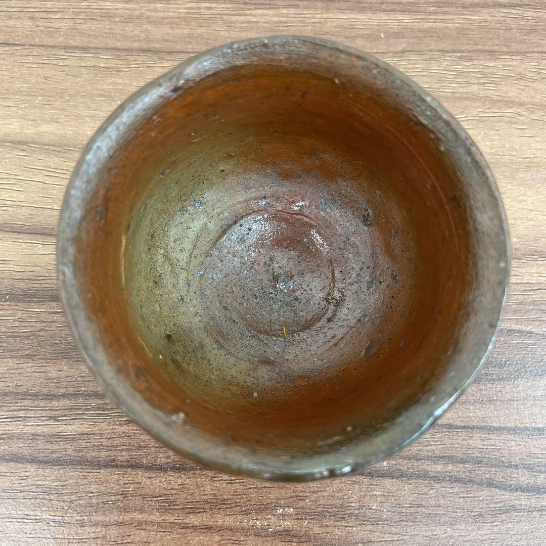 【骨董品】小西陶蔵作 備前焼 酒呑 (No.11)