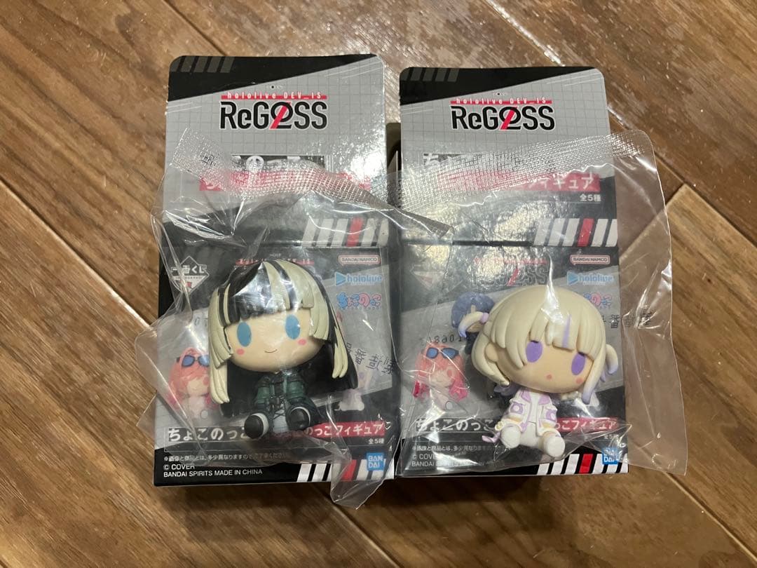 ReGLOSS 一番くじ ちょこのっこ 缶バッジセット 轟はじめ 儒烏風亭らでん
