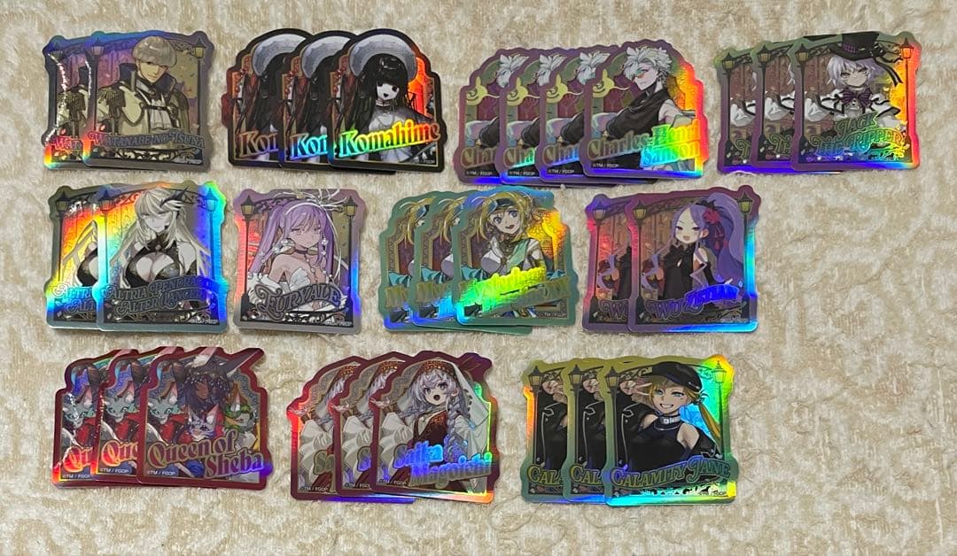 FGO フェス 2025 10周年 ホログラムステッカー