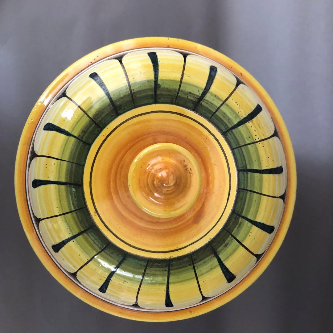 イタリア陶器　シシリア島パレルモで購入