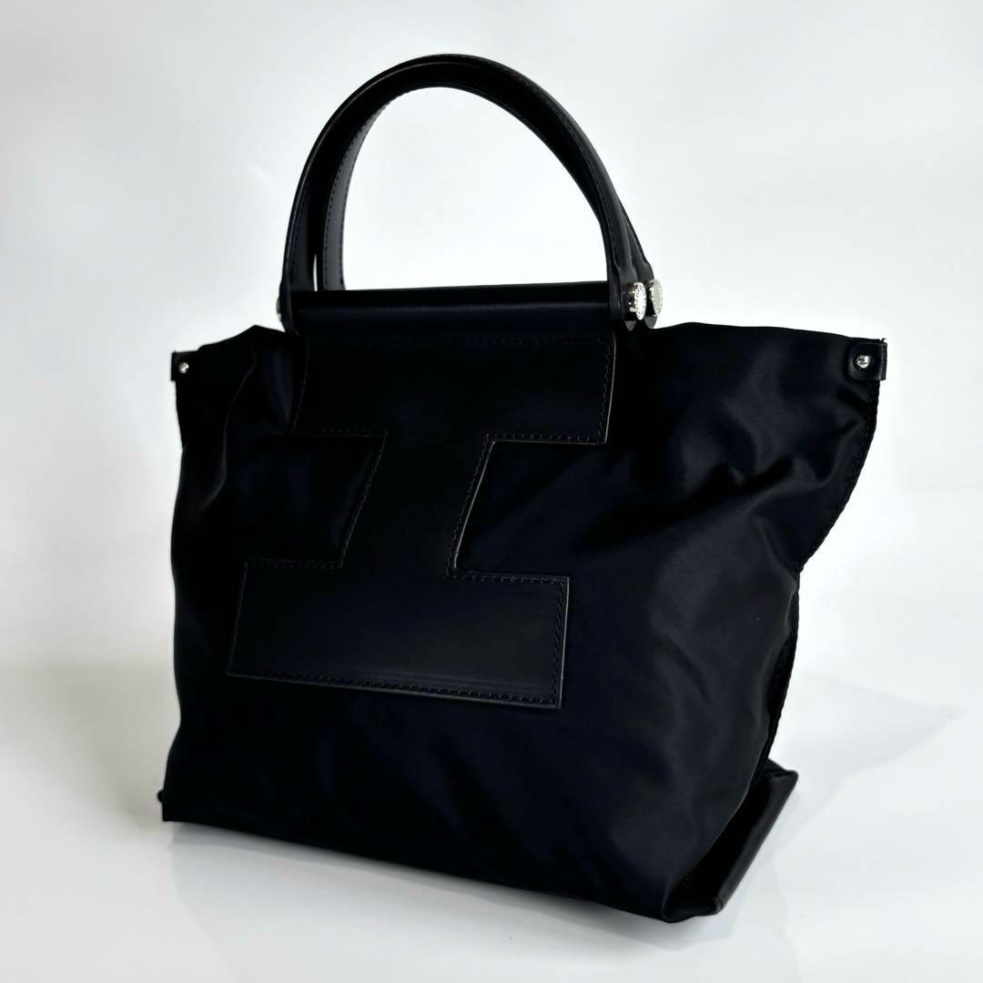 未使用級 イアクッチ ソルベット S ナイロン 2WAY ハンドバッグ RUGA