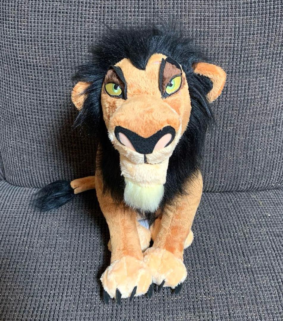 希少 レア ライオンキング ムファサ スカー ハイエナ ザズー ぬいぐるみ 新品
