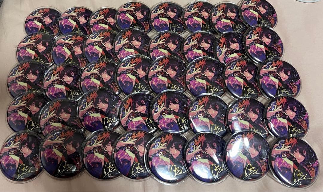 朔間零　中国缶バッジ　時光缶　40個