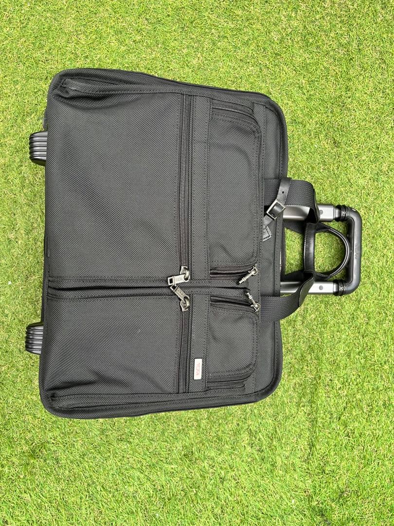 【貴重】美品 TUMI Alpha2 2輪 ビジネストロリー 機内持込可