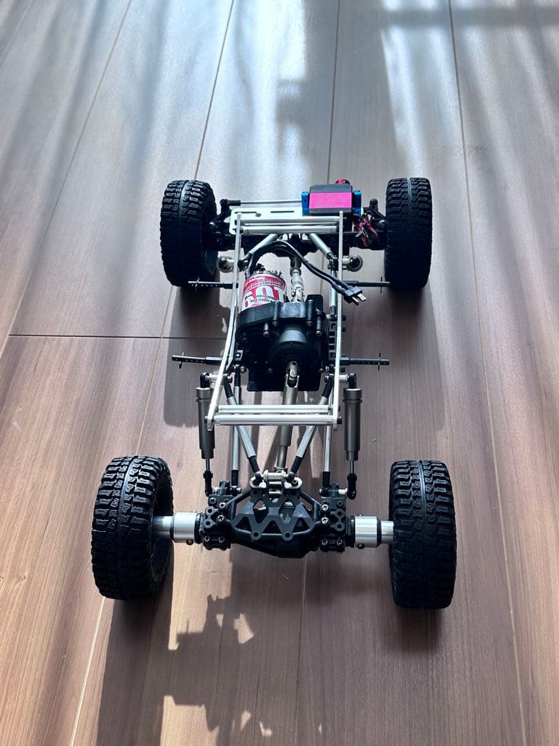 ［CR01 ロックソッカー］　電動RCカー　カスタム品