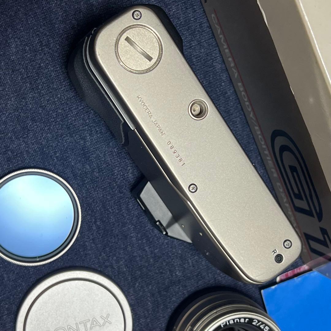 CONTAX G1 フィルムカメラ レンズセット ROM改造済み
