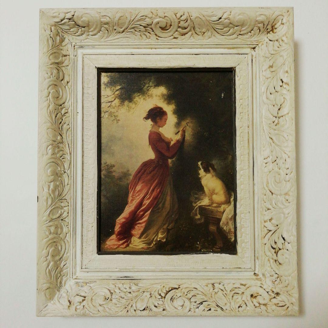 ヴィンテージ　アンティーク　絵画　額絵　②