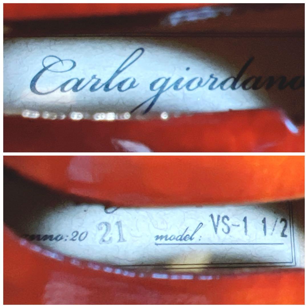 【極美品】Carlo giordano VS-1 1/2 2021年製
