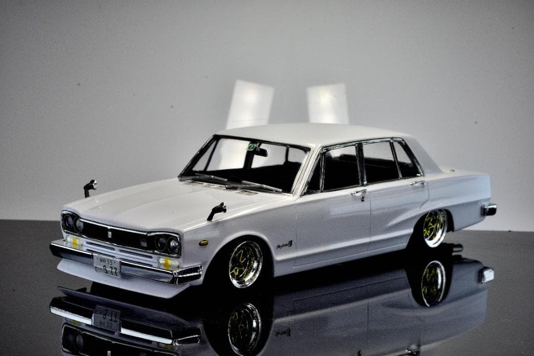 【1/24アオシマ】スカイライン2000GT【ハコスカ】