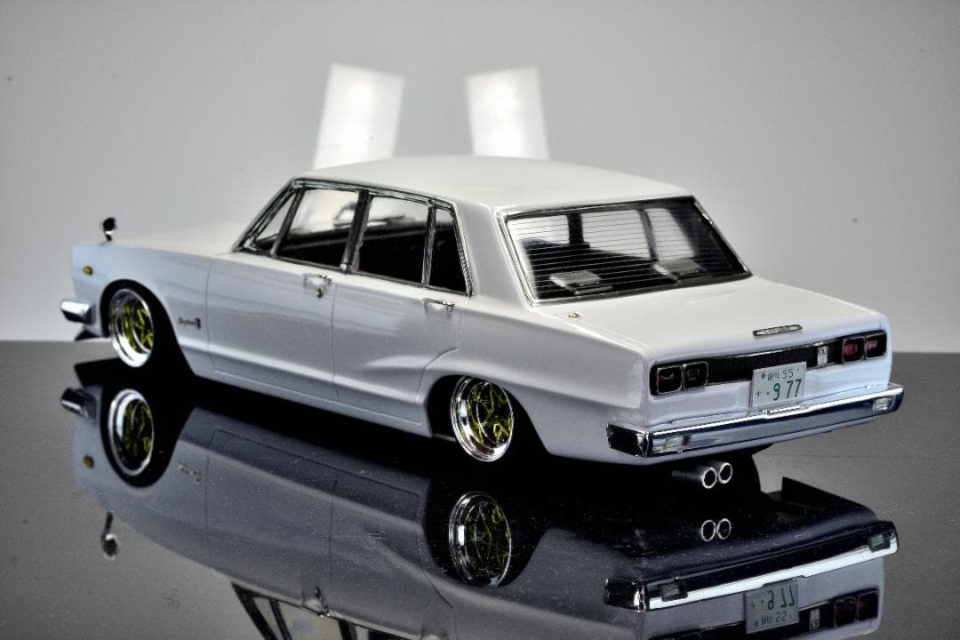 【1/24アオシマ】スカイライン2000GT【ハコスカ】