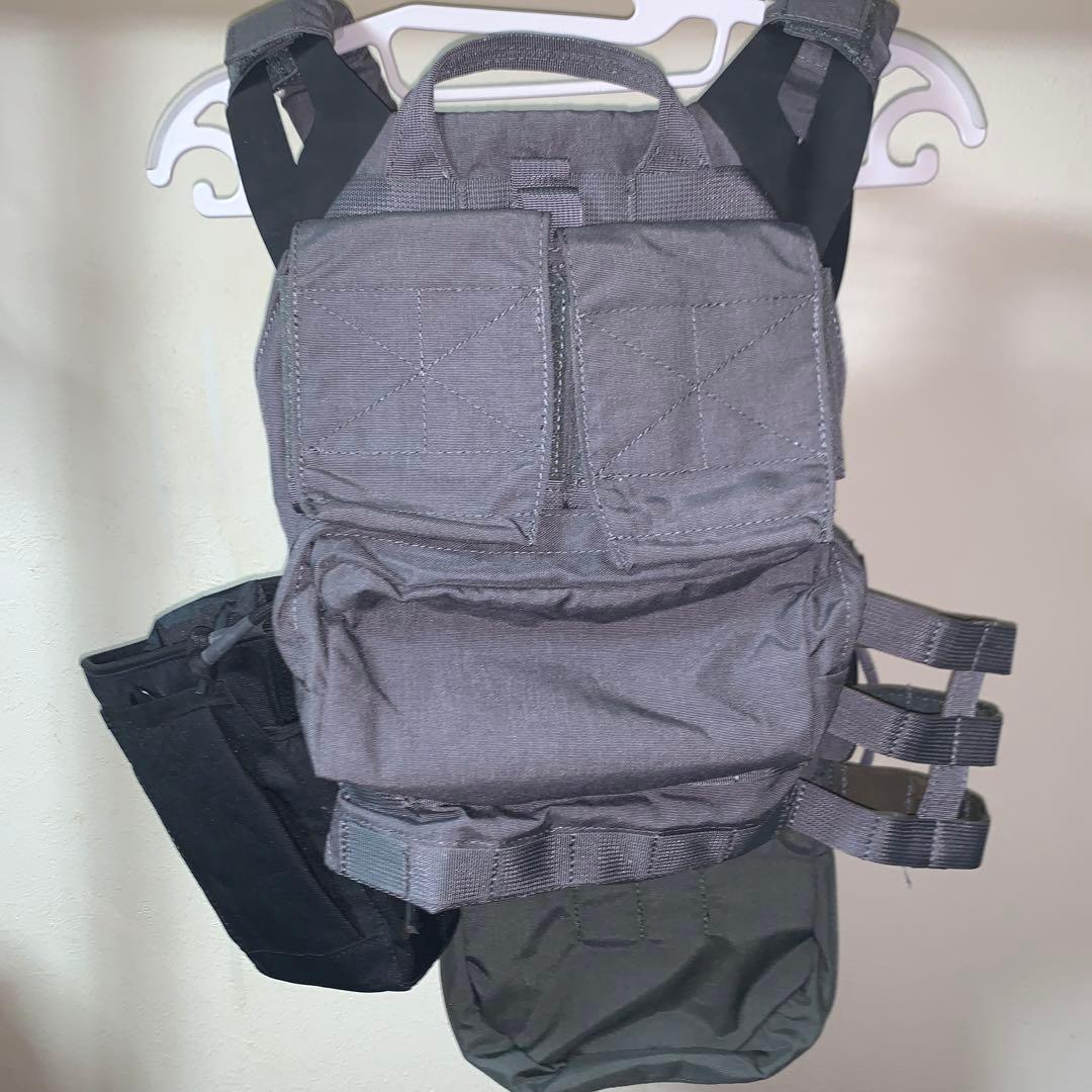 EMERSON CPスタイル JPCプレートキャリア 2.0 Wolf Grey