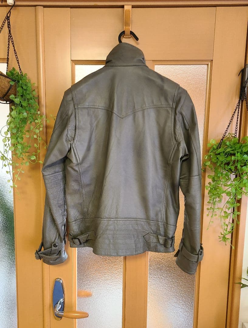 ✨入手困難✨シングルライダースレザージャケット・SCHLUSSEL・M