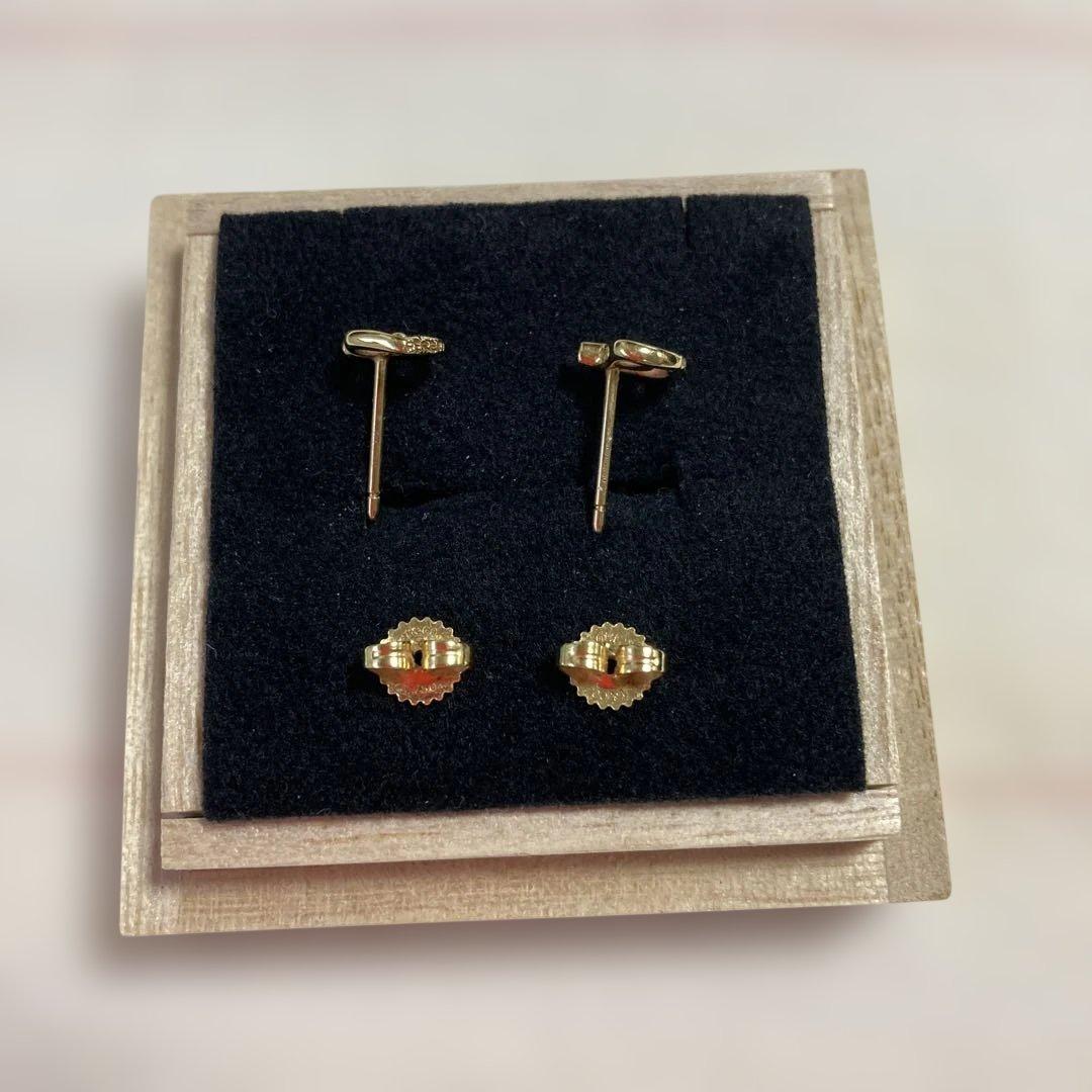 ピ*)様 ティファニー　りんごピアス　K18 廃盤品