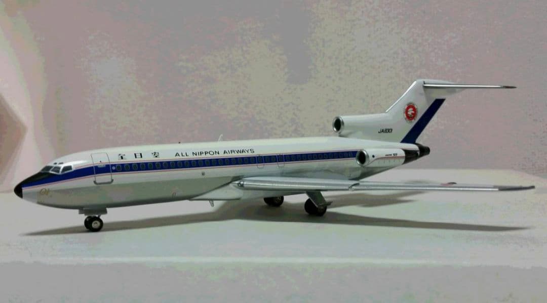 全日空（旧塗装） B727-100 1/200 ポリッシュ仕上(金属製）