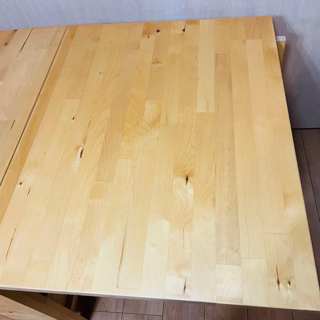 IKEA NORDEN ノールデン ダイニングテーブル 折り畳み 引き出し付き