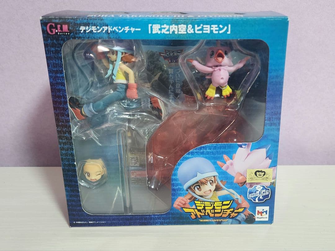 デジモンアドベンチャー 武之内空&ピヨモン フィギュア
