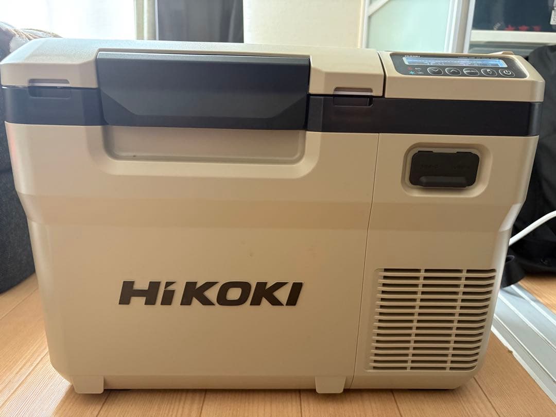動作保証 HIKOKI ハイコーキ コードレス冷温庫 UL18DD ベージュ