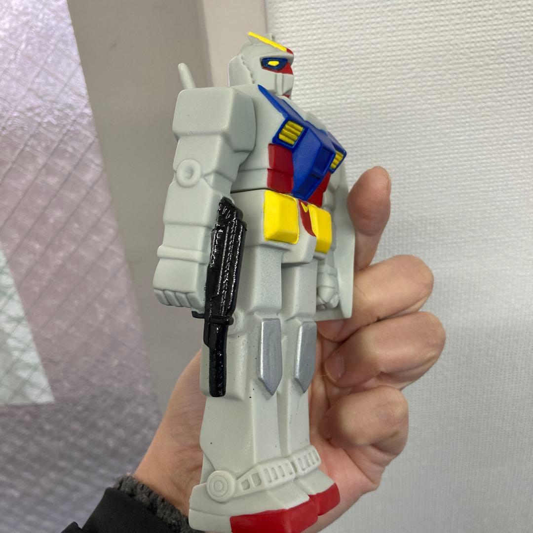 在庫最後★機動戦士ガンダム★クローバー ソフビ 高さ約16� 希少 彩色