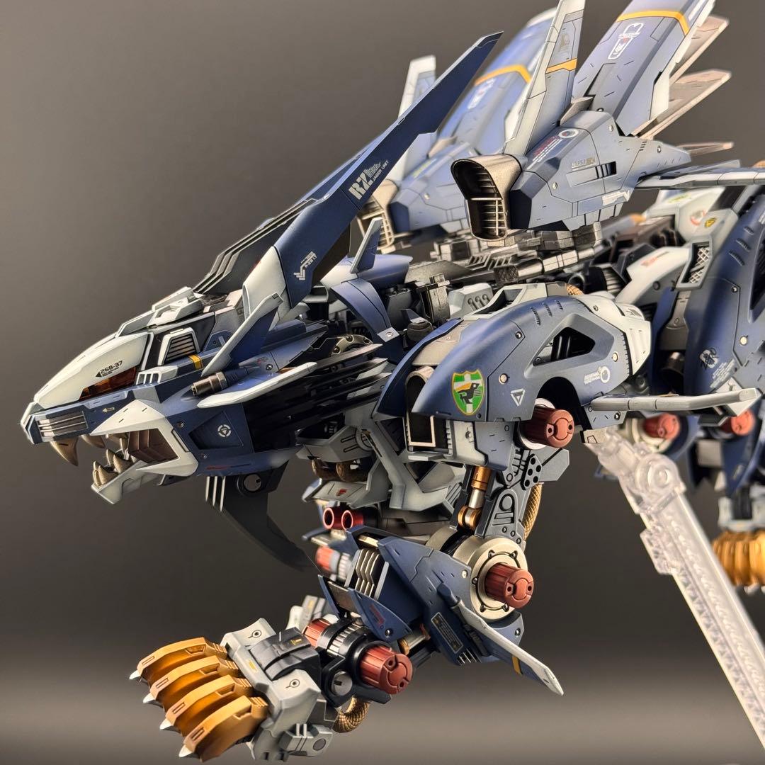 コトブキヤ HMM ZOIDS ライガーゼロ イェーガー 全塗装完成品
