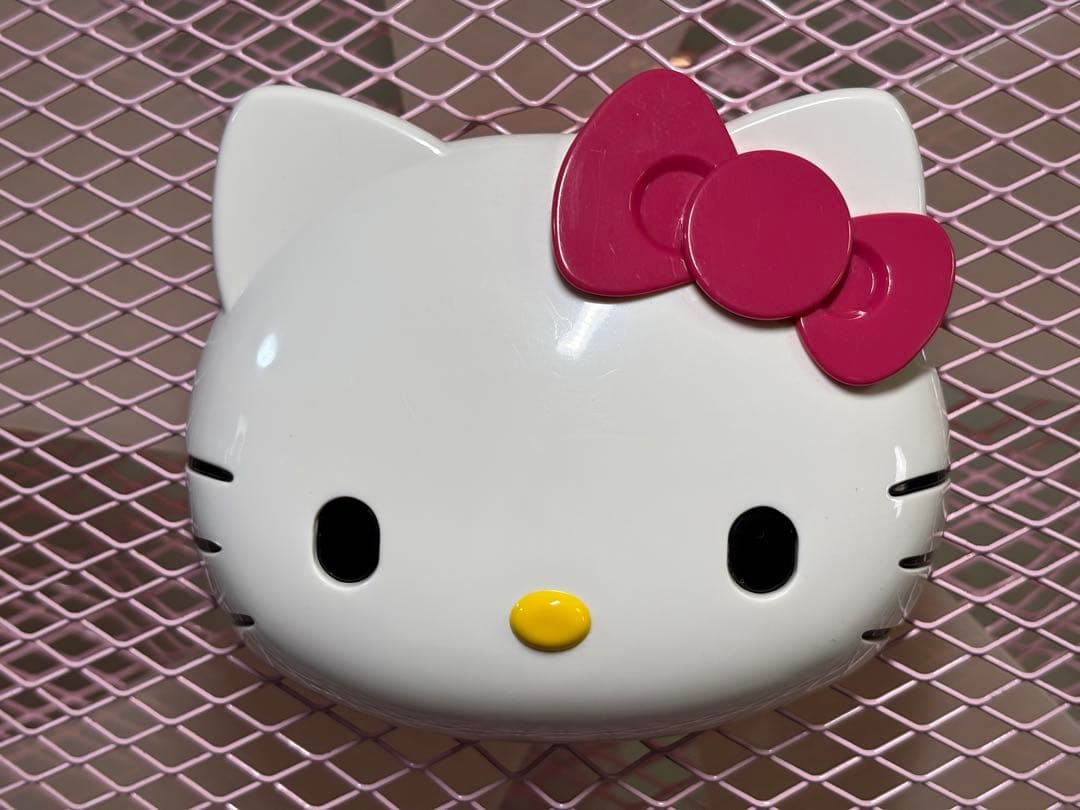 ハローキティ 首振り扇風機 3段階設定 30cm サンリオ キティ Sanrio