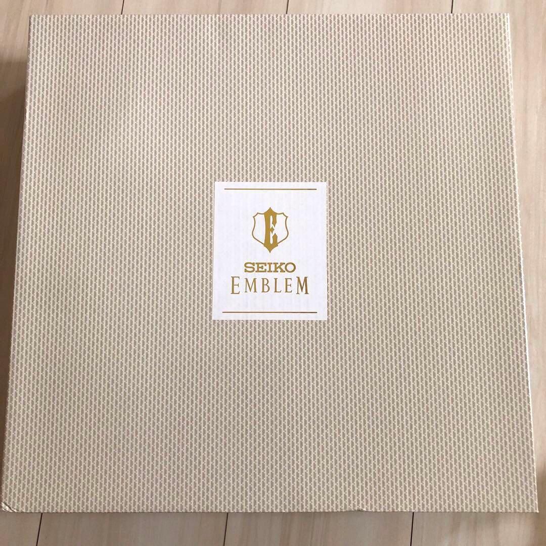 SEIKO EMBLEM 掛時計 HS524W 新品　未使用品