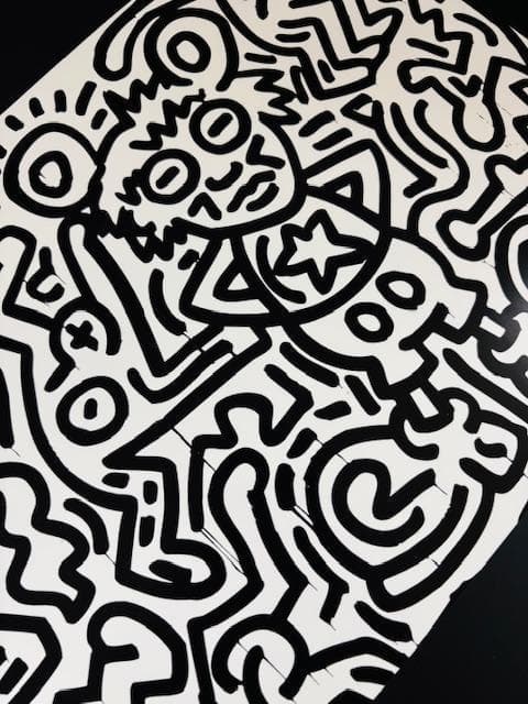 限定額装品/キース・ヘリング/Untitled (1985) /アートポスター