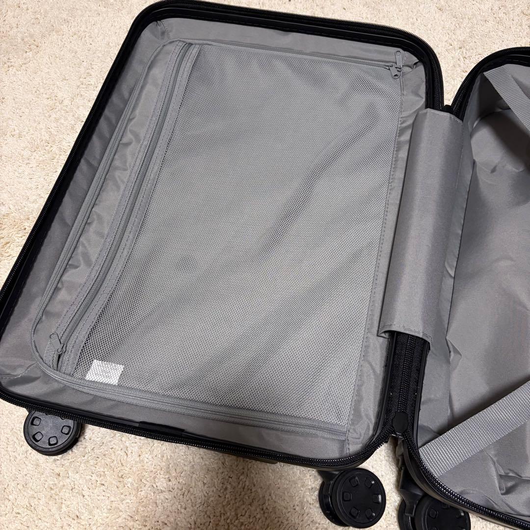 美品　無印　キャリー　35L ブラック