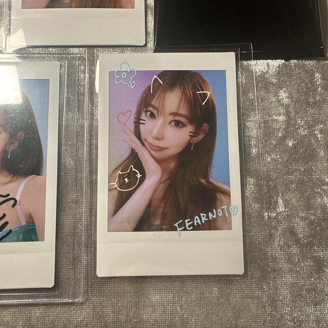 LE SSERAFIM ツアー インスタントフォト サクラ 直筆サイン チェキ