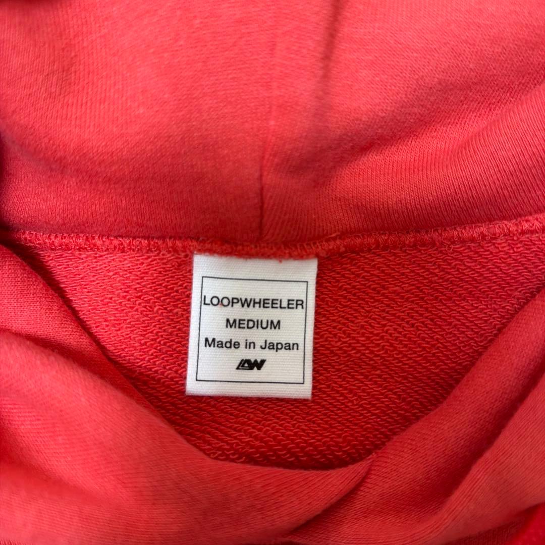 【希少 入手困難】ループウィラー　レッド　パーカー