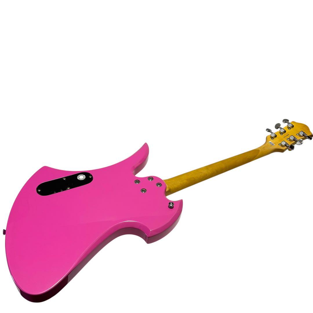 【良品】Chatting Bird エレキギター モッキンバードタイプ ピンク