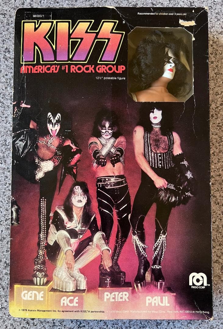 ヴィンテージ  1977 / 1978  メゴ  KISS コンプリートセット