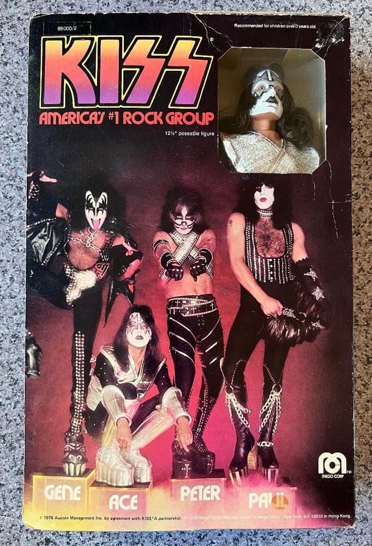ヴィンテージ  1977 / 1978  メゴ  KISS コンプリートセット