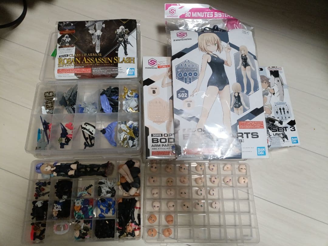 30MLシリーズ組立品ツキルナ、パワラリー、ミコルル他