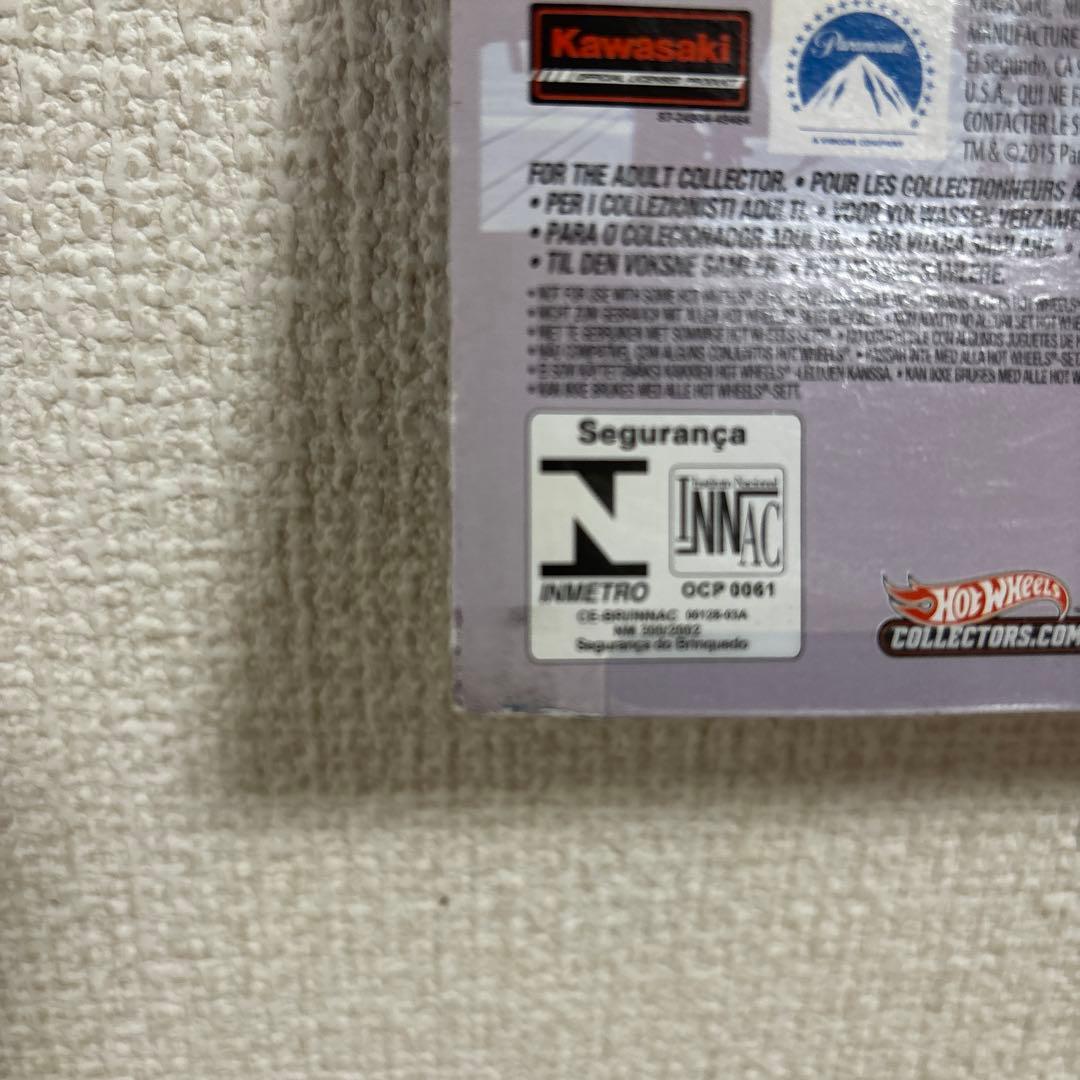 中*ナ様 ホットウィール　KAWASAKI NINJA GPZ 900R TOP