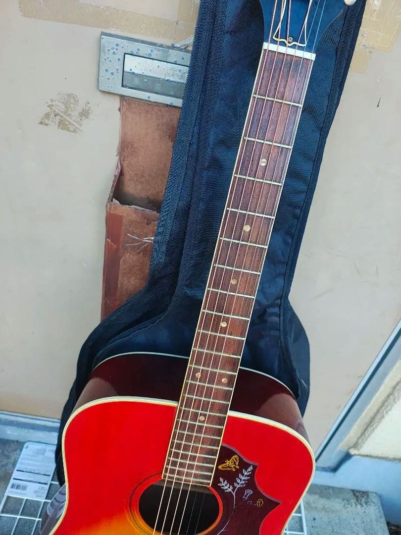 美品 JEISON Hummingbird PU付エレアコ G社シール２枚