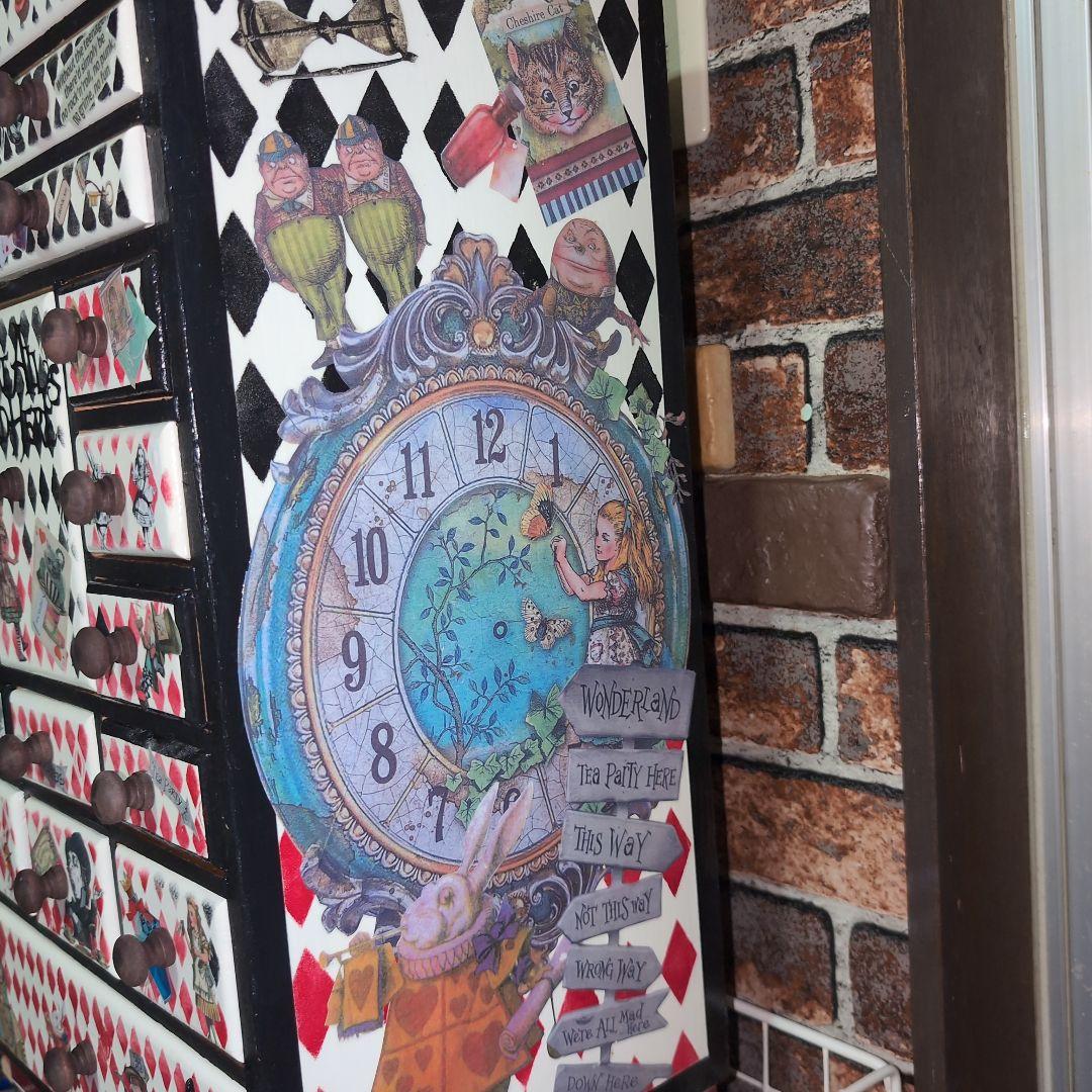 マスカットケーキ不思議の国のアリスチェスト＆ティッシュボックス