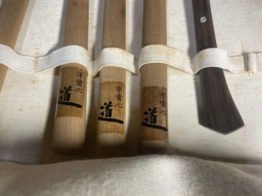 彫刻刀セット 伝統的な面デザイン　道