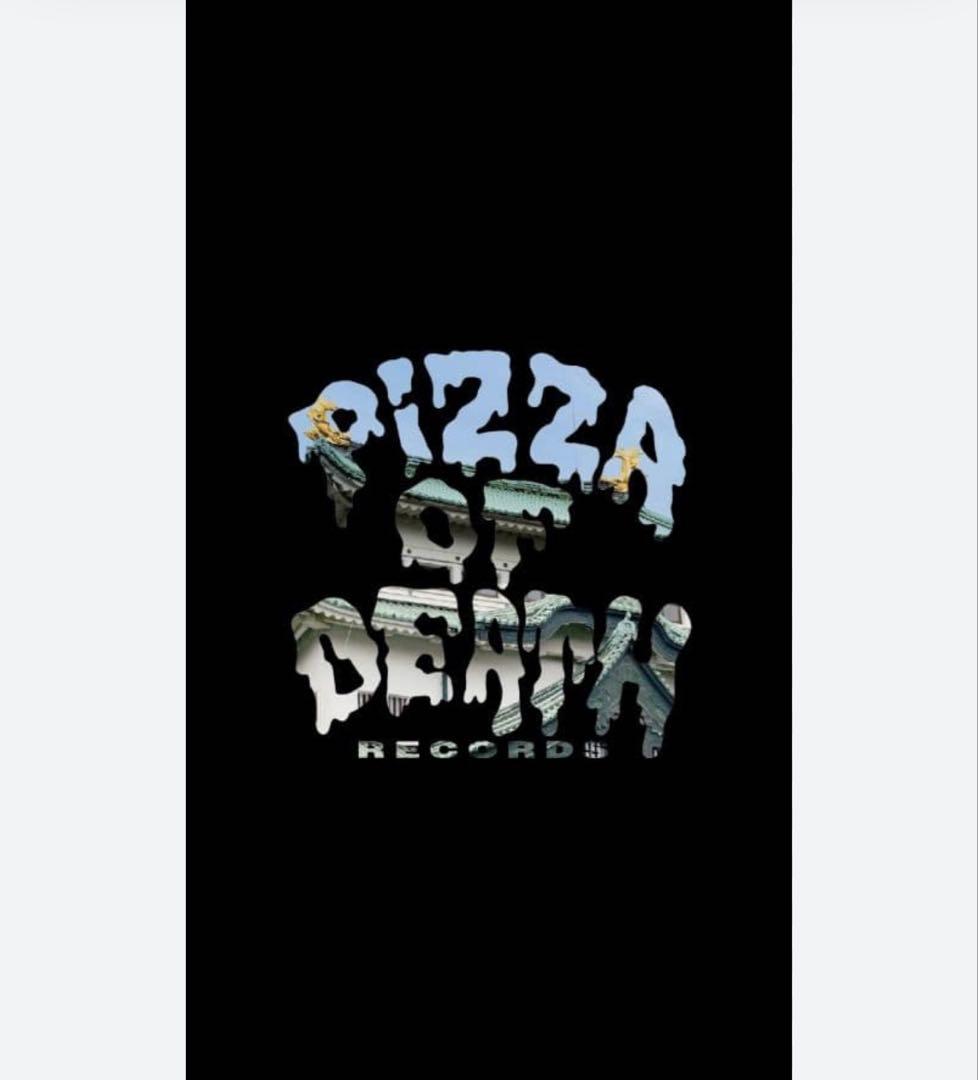 【名古屋限定】Pizza of death 鯱鉾Tシャツ ブラック Lサイズ