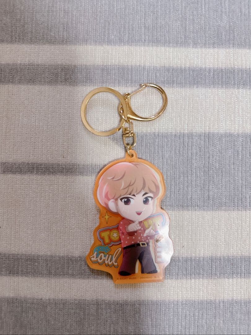 〆1点限り⭐️BTS JINキーホルダーリングホルダー